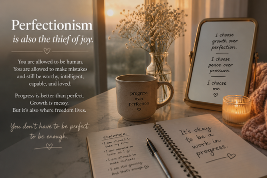 Perfectionism Is Also the Thief of Joy