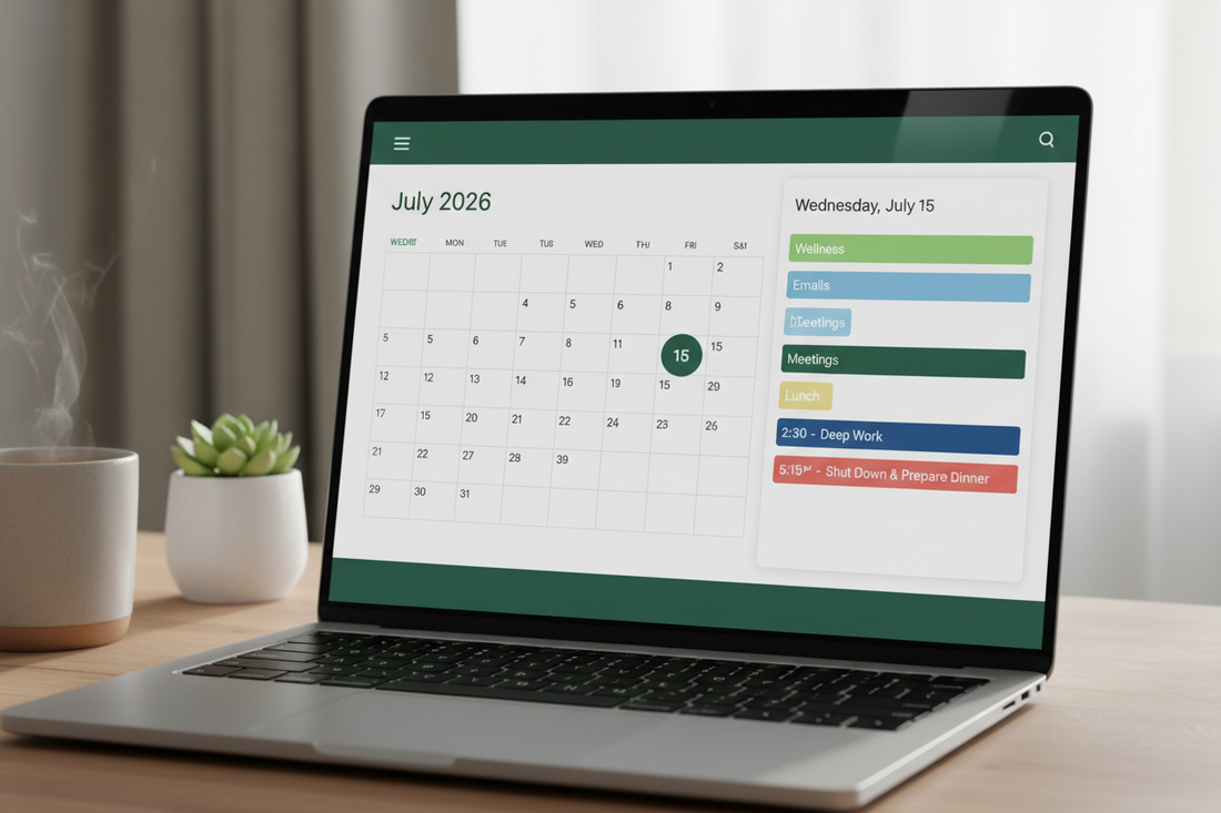 Your Calendar Is a Reflection of Your Values